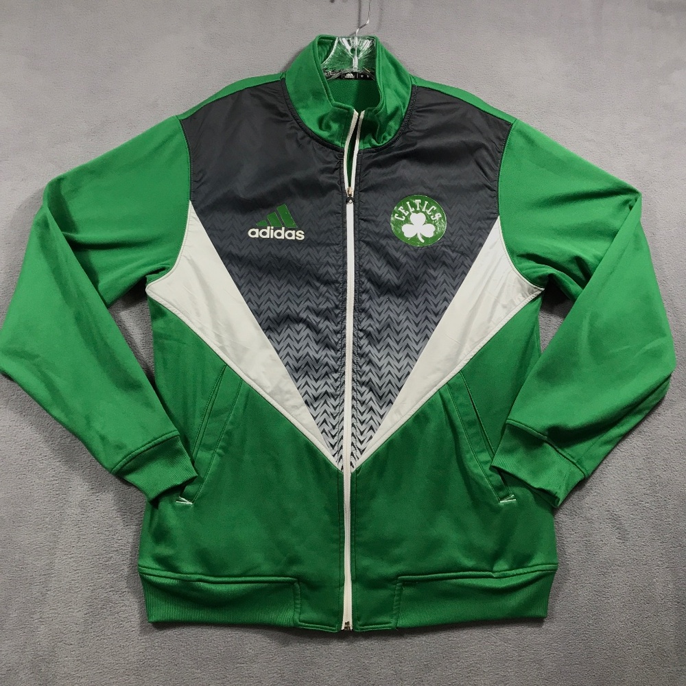Adidas Track Jacket Full Zip Celtics